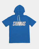 STUNNAS True Royal Handcrafted Heavyweight Short Sleeve Hoodie