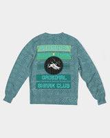 STUNNAS Shark Club Handcrafted French Terry Crewneck Pullover