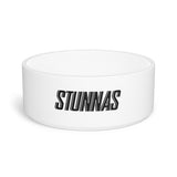 STUNNAS Logo (Black) Pet Bowl