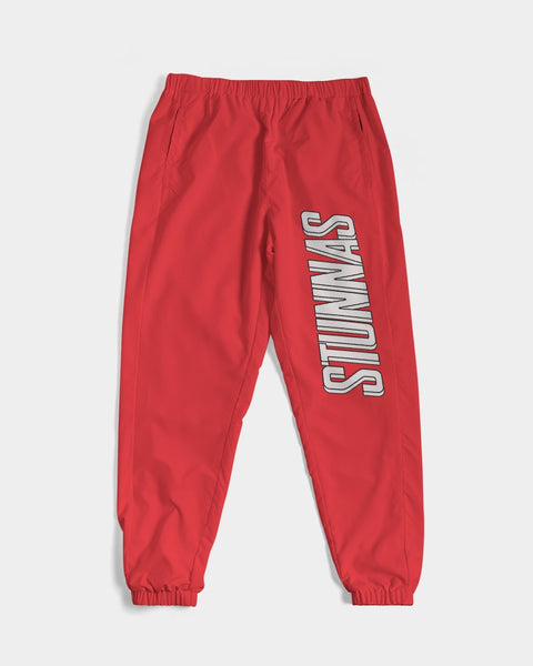 STUNNAS Varsity Red Handcrafted Joggers