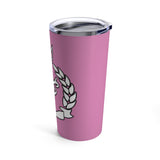 Y$ Crown & Wreath Tumbler 20oz (Pink)