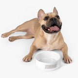 STUNNAS Logo (White) Pet Bowl