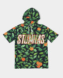 STUNNAS Organic Tokens Handcrafted Heavyweight Short Sleeve Hoodie