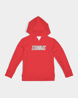 STUNNAS Varsity Red Handcrafted Kids Hoodie