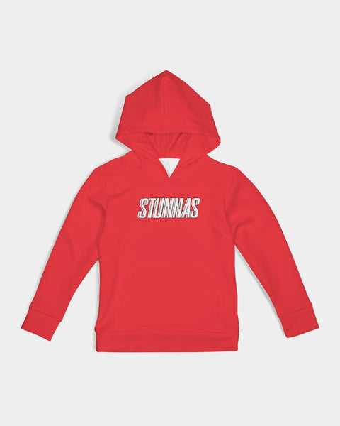 STUNNAS Varsity Red Handcrafted Kids Hoodie