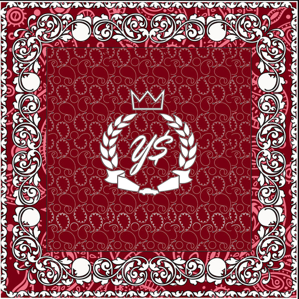 Y$ "Tribe" Silk Square