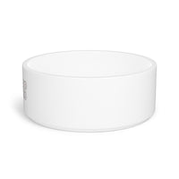 STUNNAS Logo (White) Pet Bowl