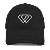 STUNNAS Merchant Class Emblem Distressed Dad Hat