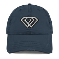 STUNNAS Merchant Class Emblem Distressed Dad Hat