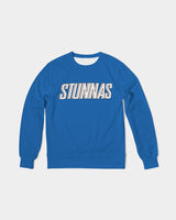 STUNNAS True Royal Handcrafted French Terry Crewneck Pullover