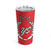 Y$ Crown & Wreath Tumbler 20oz (Red)