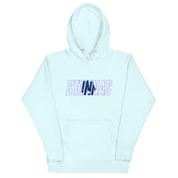 STUNNAS Nasir Blu Unisex Hoodie